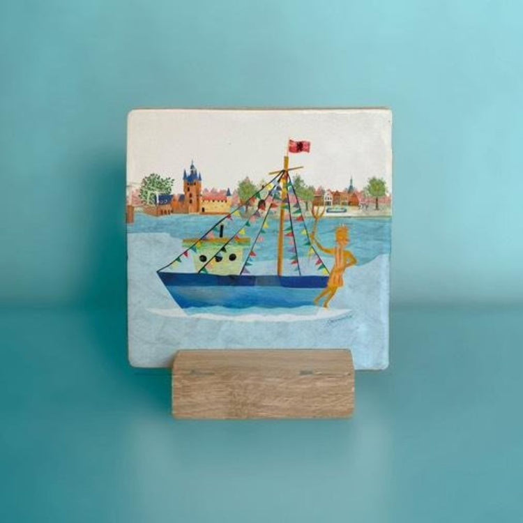 Tegeltje havendagen Zierikzee - conceptstore Liefs uit Zierikzee 