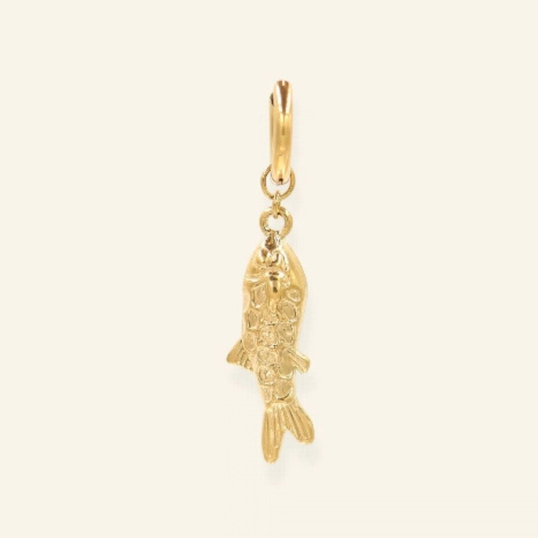 Tiny fish oorbel - Liefs uit Zierikzee 