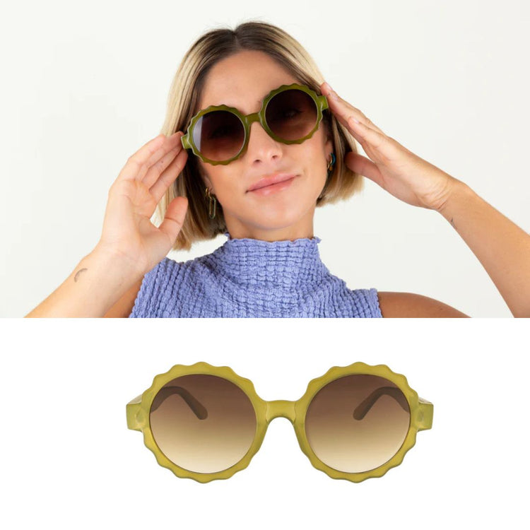 Zonnebril Emma kiwi - conceptstore Liefs uit Zierikzee 