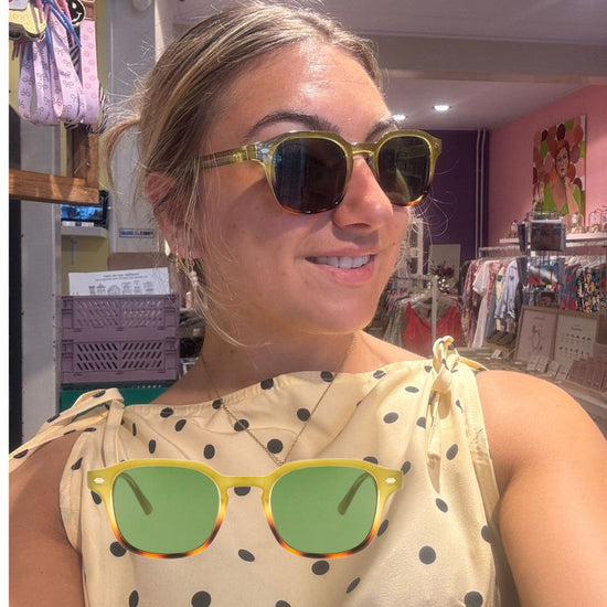Zonnebril sidney pistachio - conceptstore Liefs uit Zierikzee 