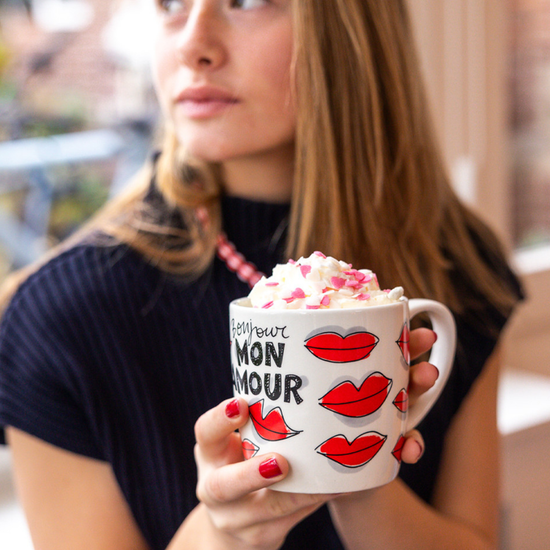 beker bisous blond amsterdam - conceptstore Liefs uit Zierikzee