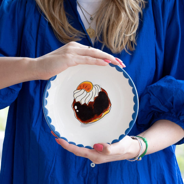 Gebaksbord Bossche bol - Liefs uit Zierikzee 