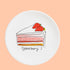 Gebaksbord strawberry pie 