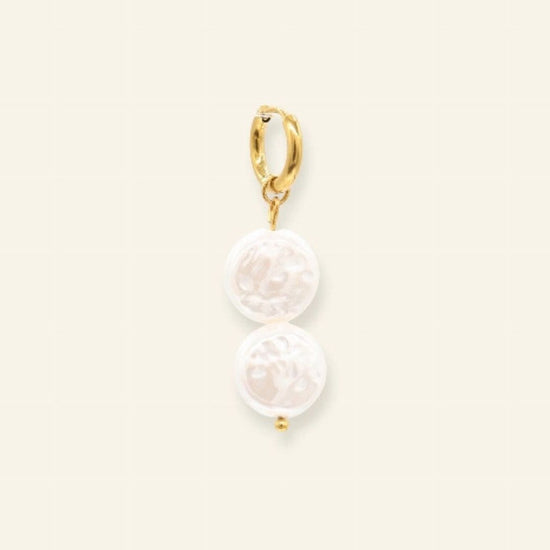Ivory pearl oorbel - Liefs uit Zierikzee 