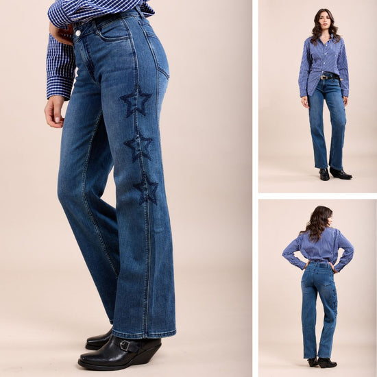 Jeans met sterren - sale Liefs uit Zierikzee