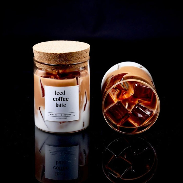 kaars iced coffee latte - conceptstore Liefs uit Zierikzee 