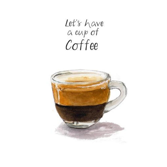 kaart lets have a cup of coffee - Conceptstore Liefs uit Zierikzee 