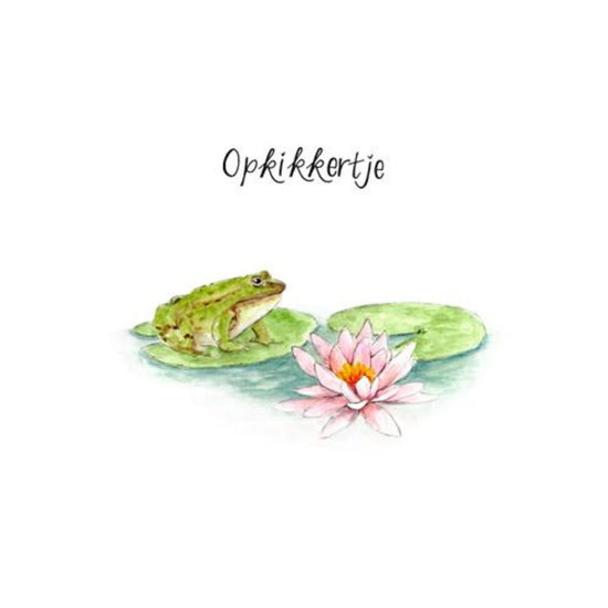 kaart opkikkertje - conceptstore Liefs uit Zierikzee 