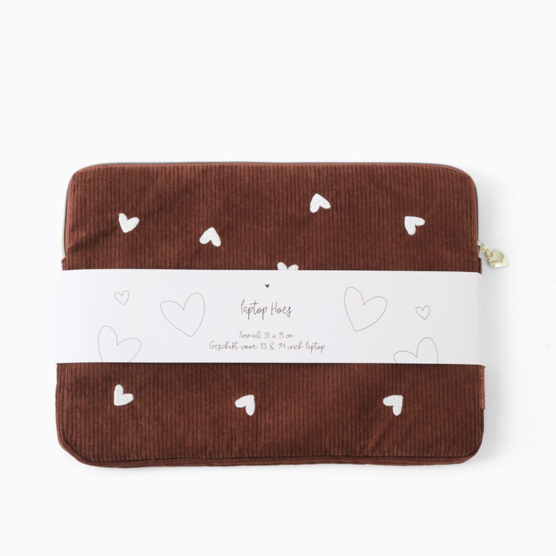 laptophoes hartjes - conceptstore Liefs uit Zierikzee