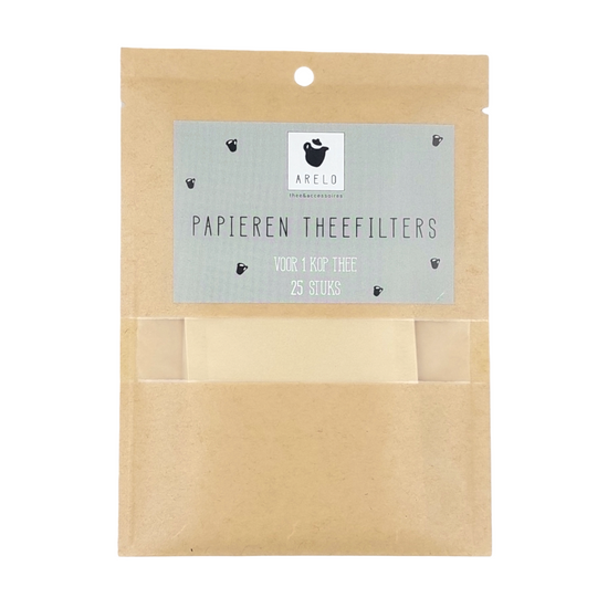 Zakje papieren theefilters - conceptstore Liefs uit Zierikzee 