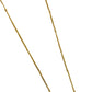 LOVE ME MORE ROUND - ketting - goud