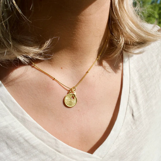 STARGAZING - ketting STER - zilver of goud