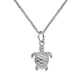 collier take it slow - tortue - argent ou or